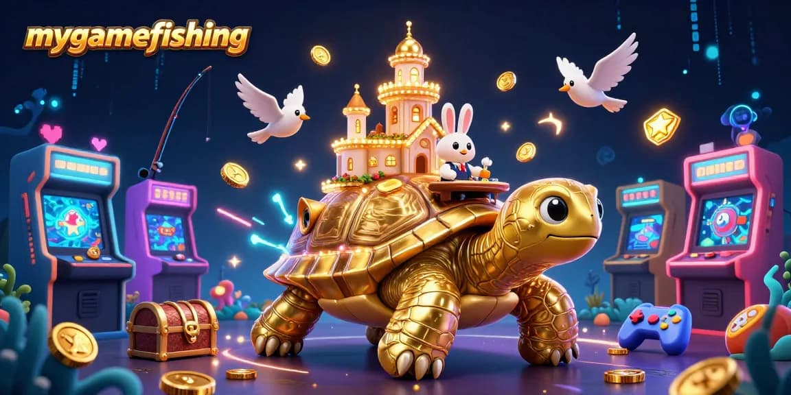 Experience mygamefishing in a vibrant underwater casino scene with exciting gaming elements.