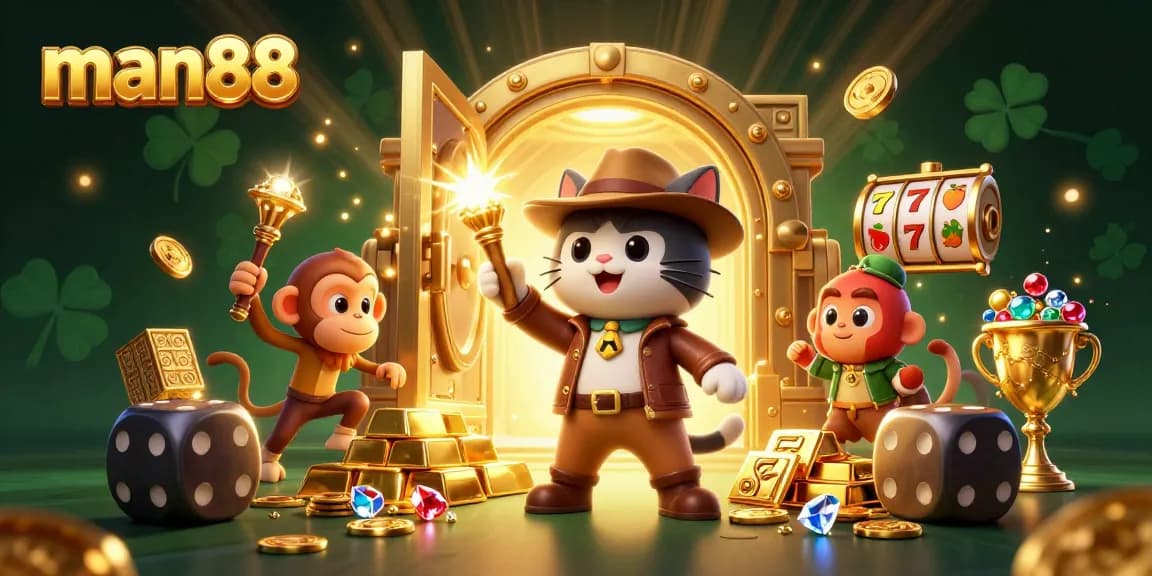 Engage with man88's thrilling experience of winning at a vibrant casino.
