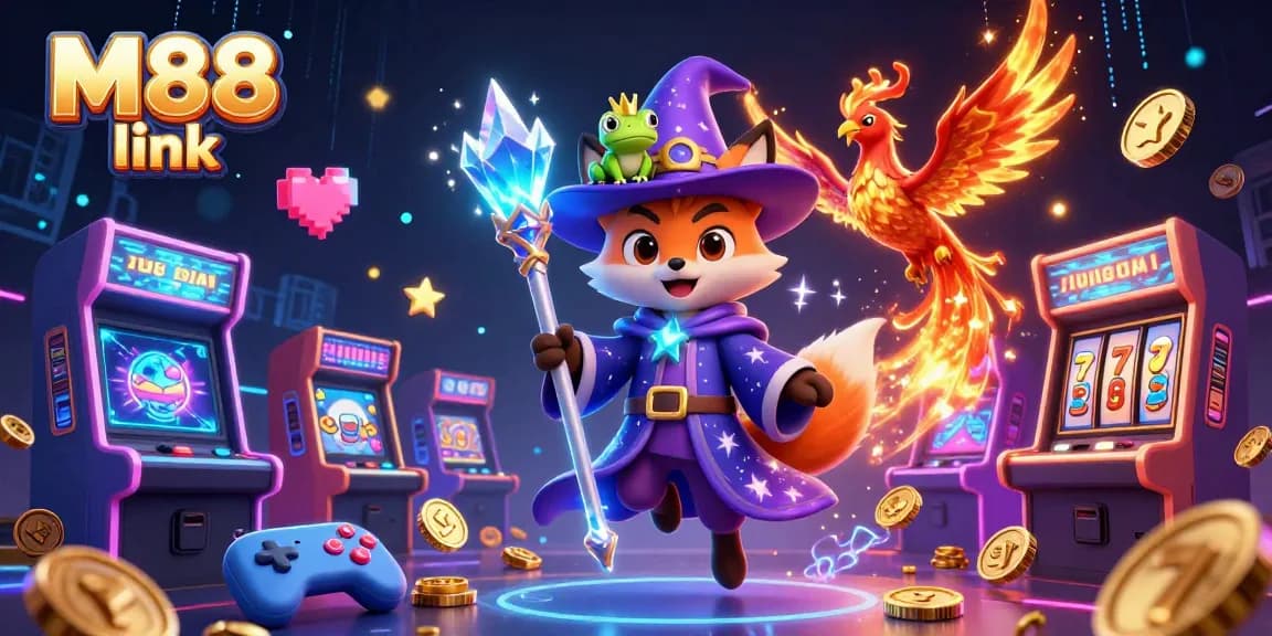 Engage with M88 link for thrilling online casino experiences featuring magical characters and dynamic gaming elements.