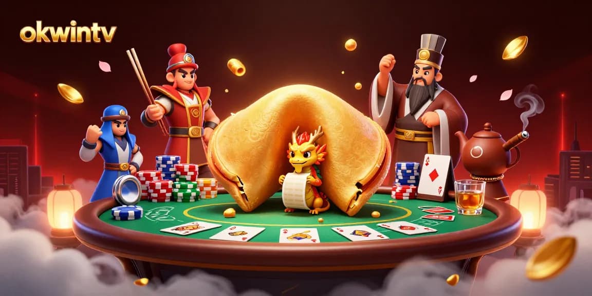 Experience thrilling gaming at okwintv with golden fortune elements and poker action.
