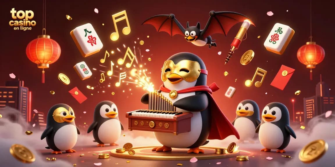 Jouez avec succès dans le meilleur casino en ligne grâce à une illustration captivante.
