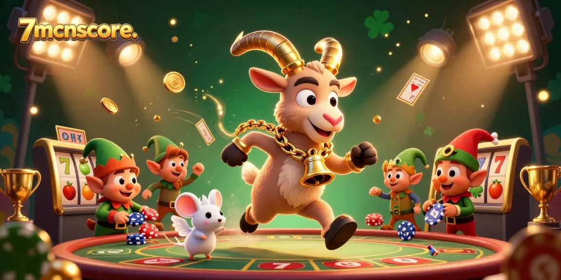 Experience thrilling gameplay at 7mcnscore with Krampus running a holiday horror casino adventure.