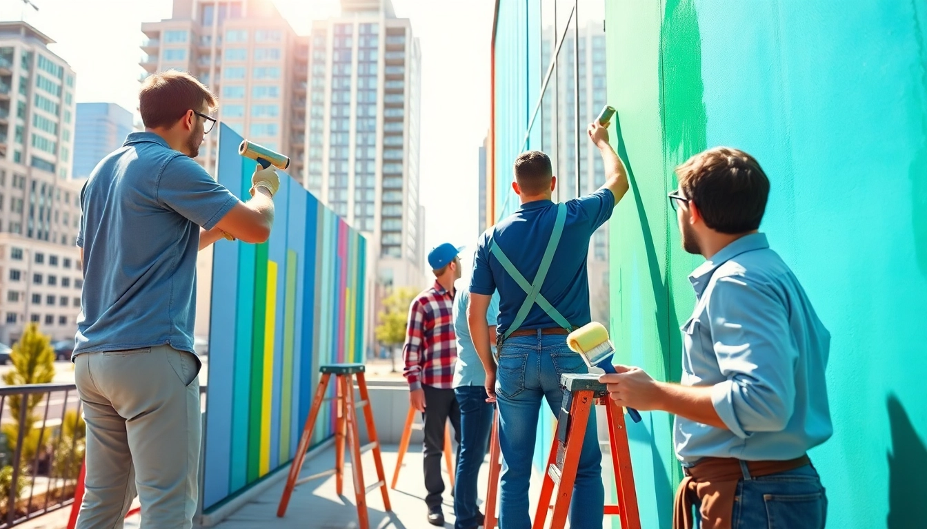 Enhance your property with our commercial painting service that revitalizes buildings professionally.
