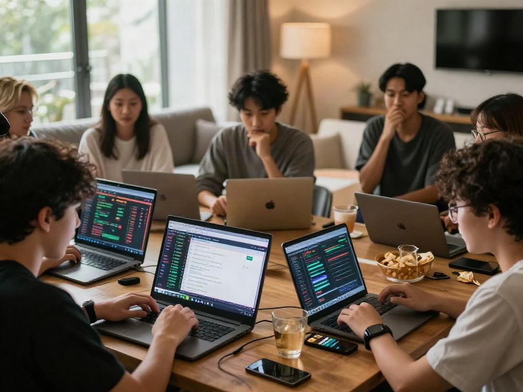 Engaging scene of users discussing 먹튀스팟 검증사이트 in a vibrant online gambling community.