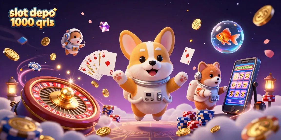 Slot depo 1000 qris memperlihatkan keseruan permainan kasino dengan banyak simbol dan elemen visual menarik.