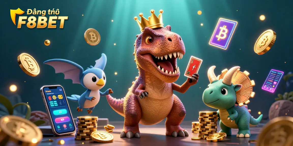 Engage with Đăng ký F8BET and experience thrilling online gambling with vibrant 3D illustrations.