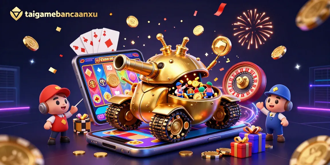 Engage with the dynamic taigamebancaanxu experience featuring a golden beetle tank casino.