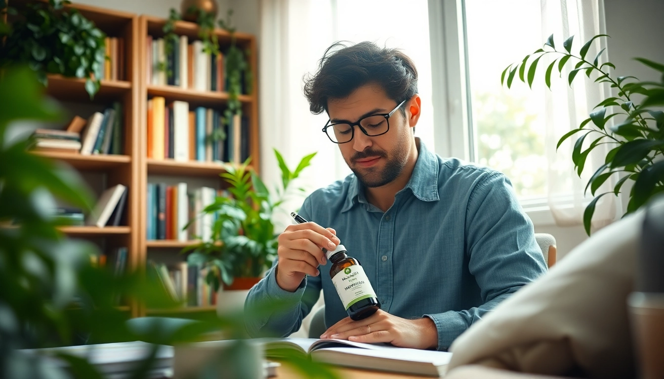 Enhance wellness with magnesium for anxiety relief in a cozy home office setting.