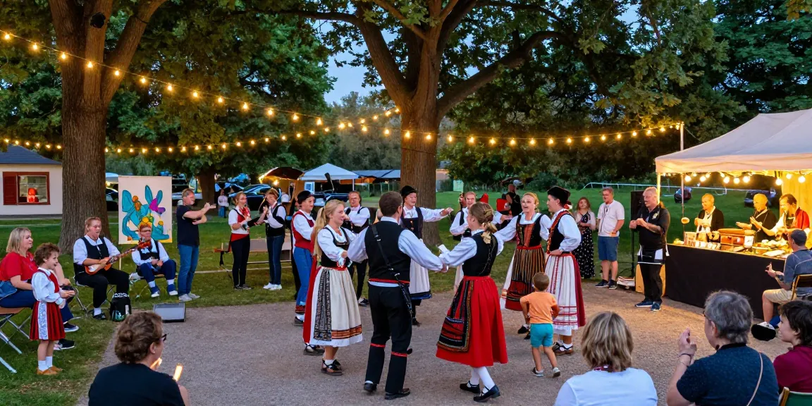 Experience the vibrant culture at summer festivals showcasing เกมสล็อต in detailed performances and local engagement.