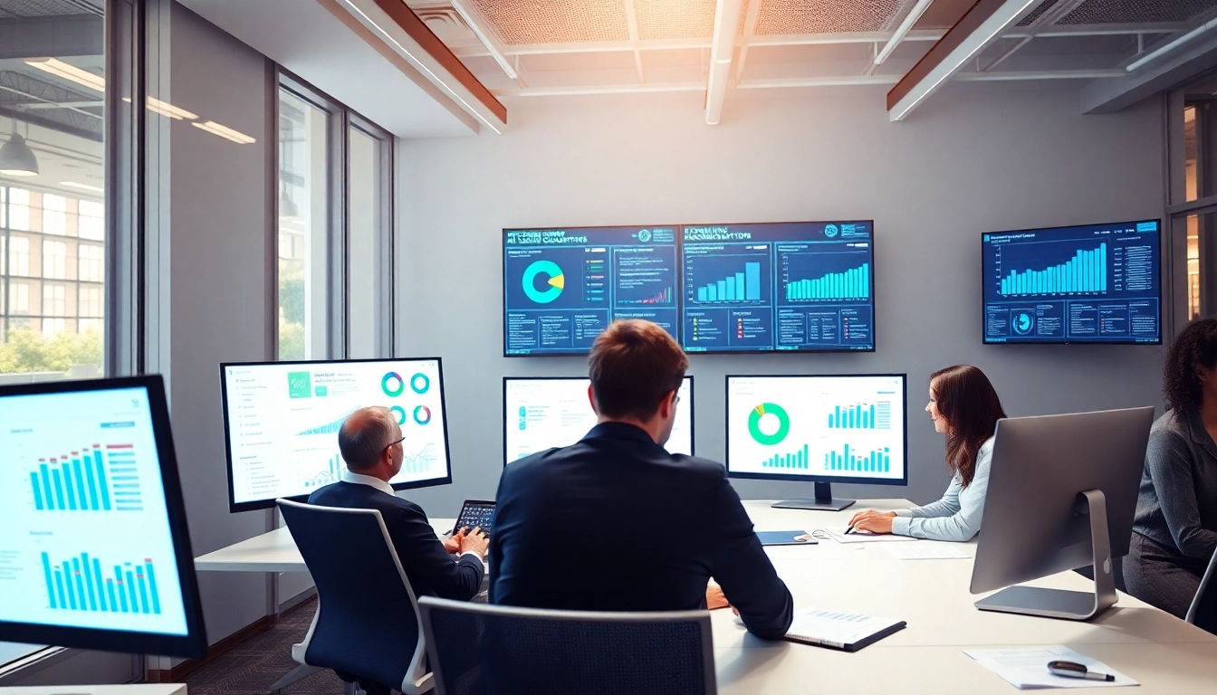 Visualize AI compliance documentation platform with a modern office ambiance highlighting collaborative compliance management.