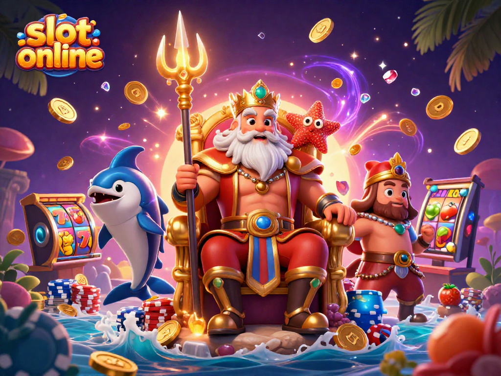 Engage in the slot online adventure with vibrant characters, dynamic jackpots, and casino elements.