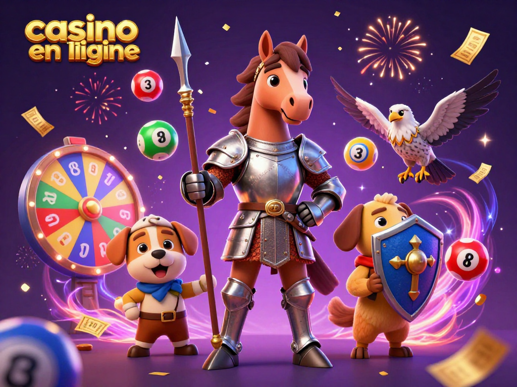 Plongez dans l'action du casino en ligne paiement rapide avec des personnages captivants et éléments de jeu dynamiques.