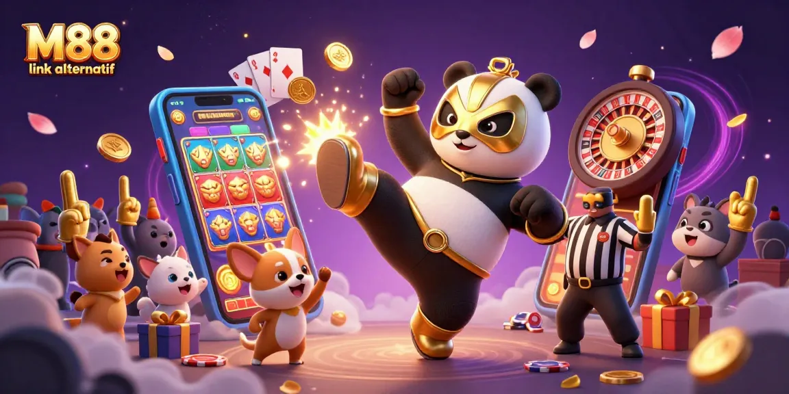 Experience M88 link alternatif with thrilling gameplay, engaging characters, and vibrant casino elements.