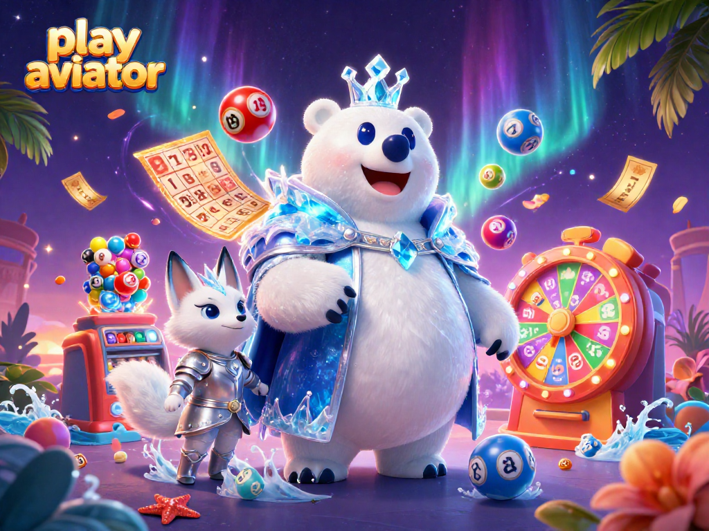 Play Aviator now with vibrant 3D characters and dynamic casino elements.