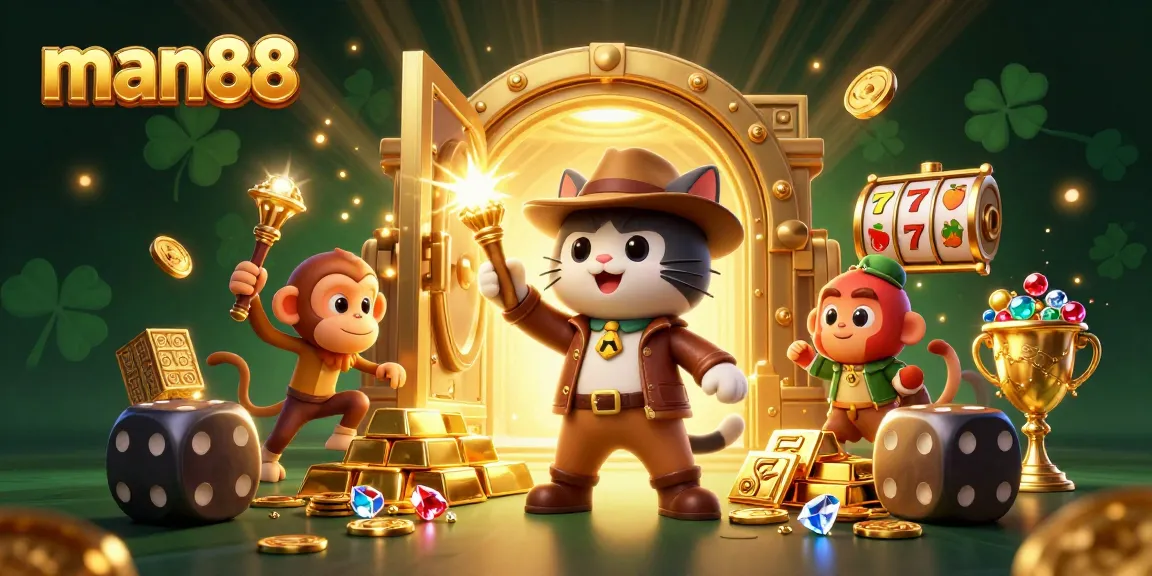 Engage with man88's thrilling experience of winning at a vibrant casino.