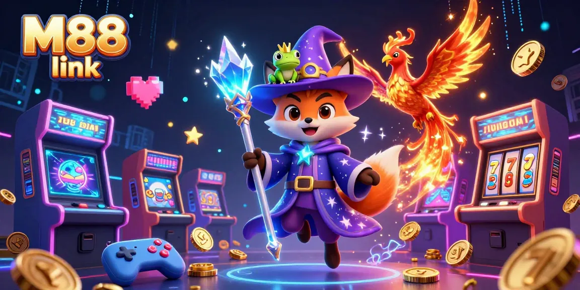 Engage with M88 link for thrilling online casino experiences featuring magical characters and dynamic gaming elements.
