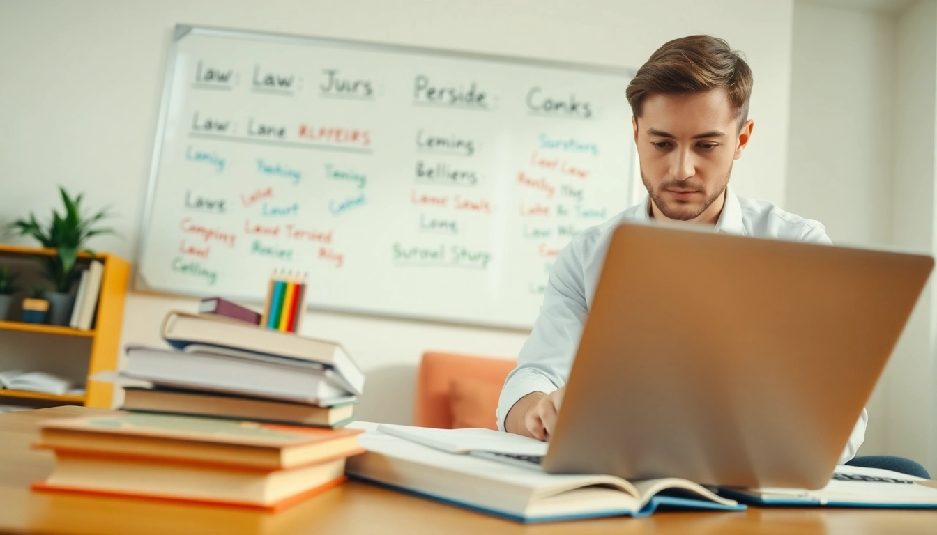 Jura Repetitorium online für effektives Lernen im modernen Study Space.
