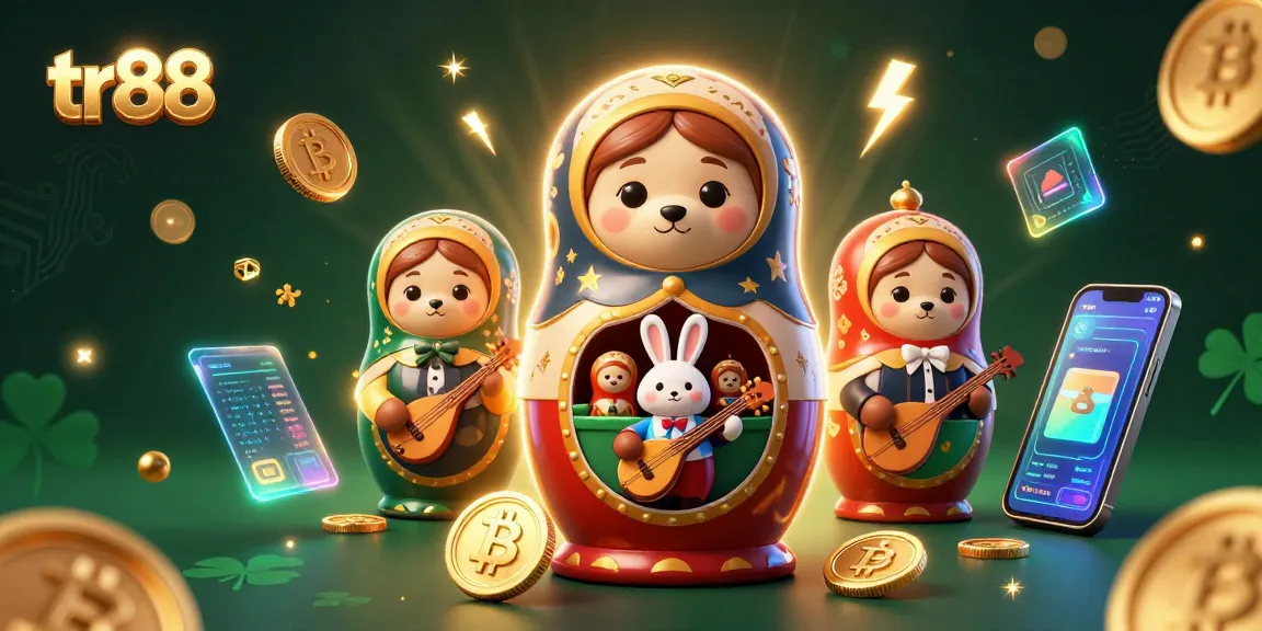Experience tr88's captivating world with charming characters, crypto elements, and a vibrant casino atmosphere