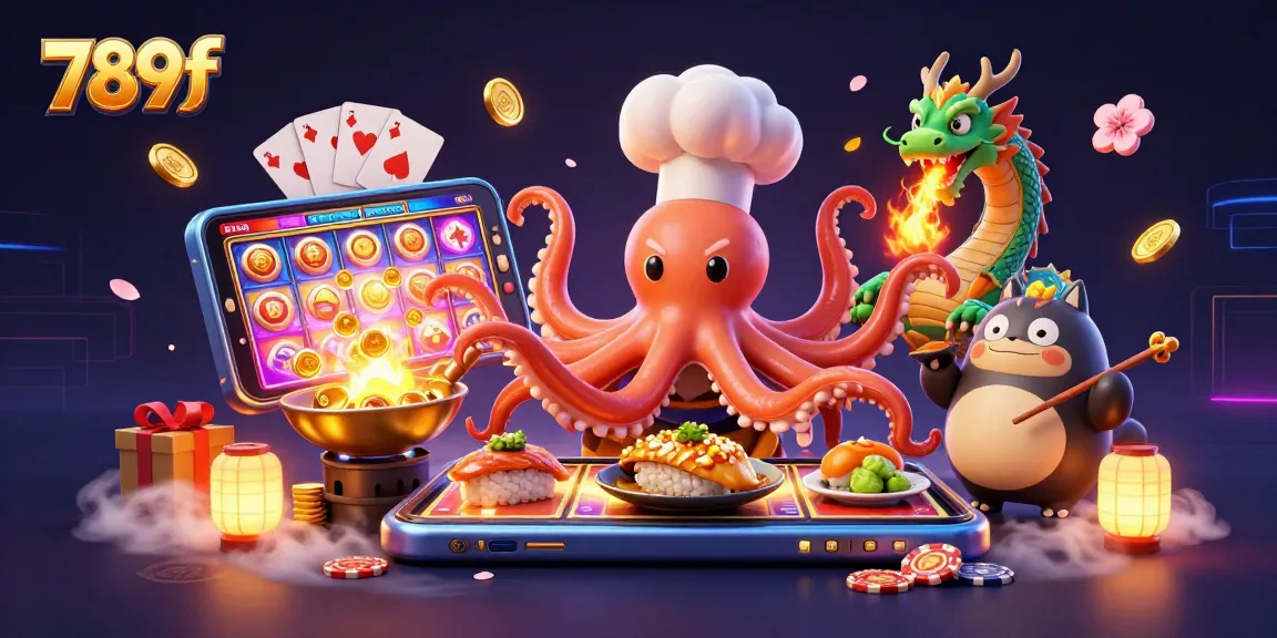 Engage in thrilling gameplay at 789f featuring a vibrant casino scene with interactive characters.