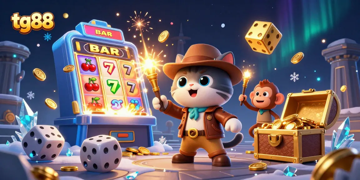 Experience winning thrills at tg88 with vibrant casino games celebrating jackpots and adventures.