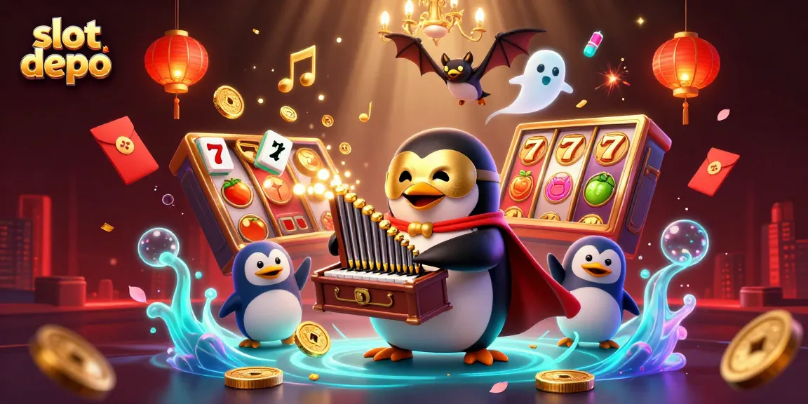 Menghadirkan slot depo dengan simbol keberuntungan dan pengalaman perjudian yang menarik melalui ilustrasi 3D yang penuh warna.