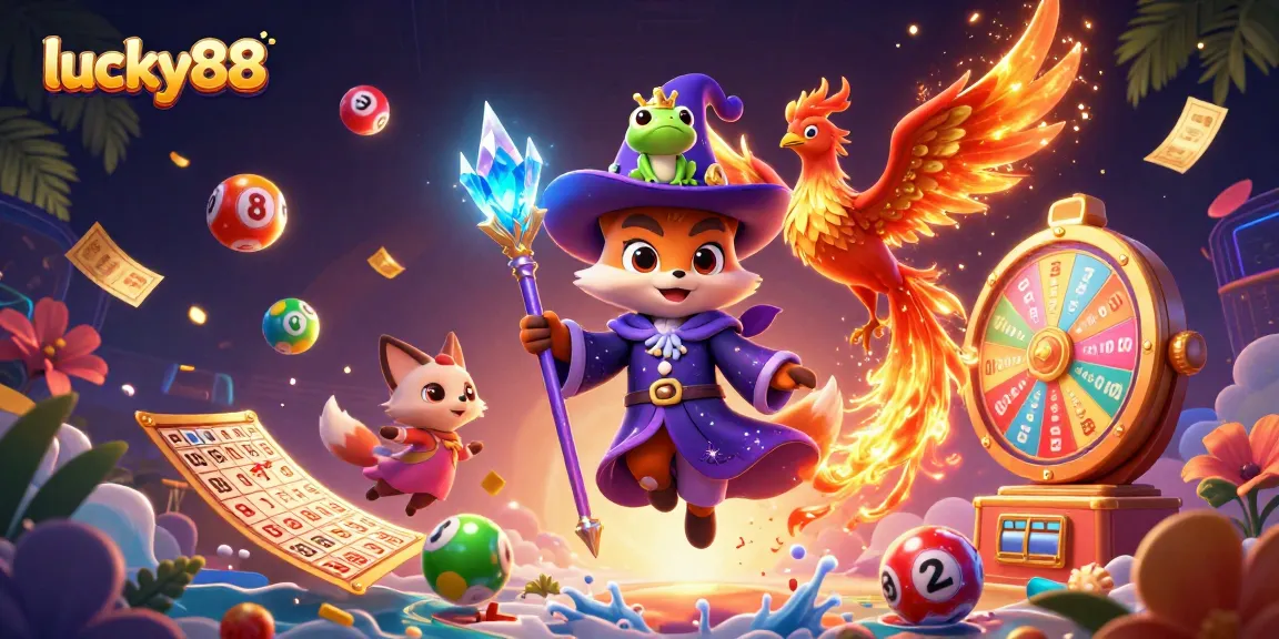 Engage with lucky88 while enjoying an immersive, vibrant casino fantasy scene.
