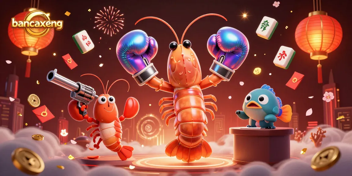 Engage with bancaxeng's thrilling fish shooting action featuring vibrant marine characters and dynamic game elements.