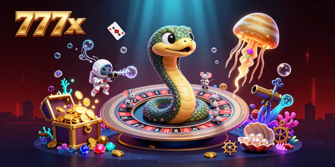 Experience thrilling gameplay in 777x casino with vibrant cosmic elements and innovative gaming themes.