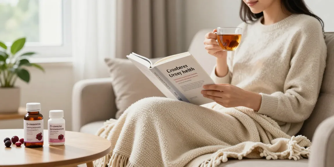 Confort urinaire et solutions naturelles sur boiteaoutilsdermatites.com, femme lisant un guide sur la cystite.