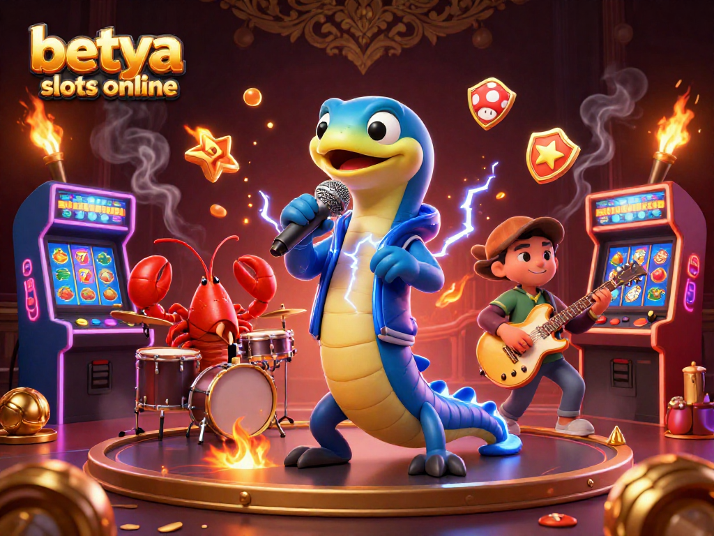 Experience the excitement of betya slots online with vibrant characters and dynamic gaming elements in an underwater casino.