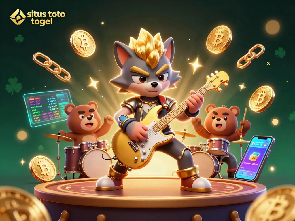 Permainan situs toto togel dengan karakter ikonik, menampilkan keamanan dan strategi berjudi yang bertanggung jawab.