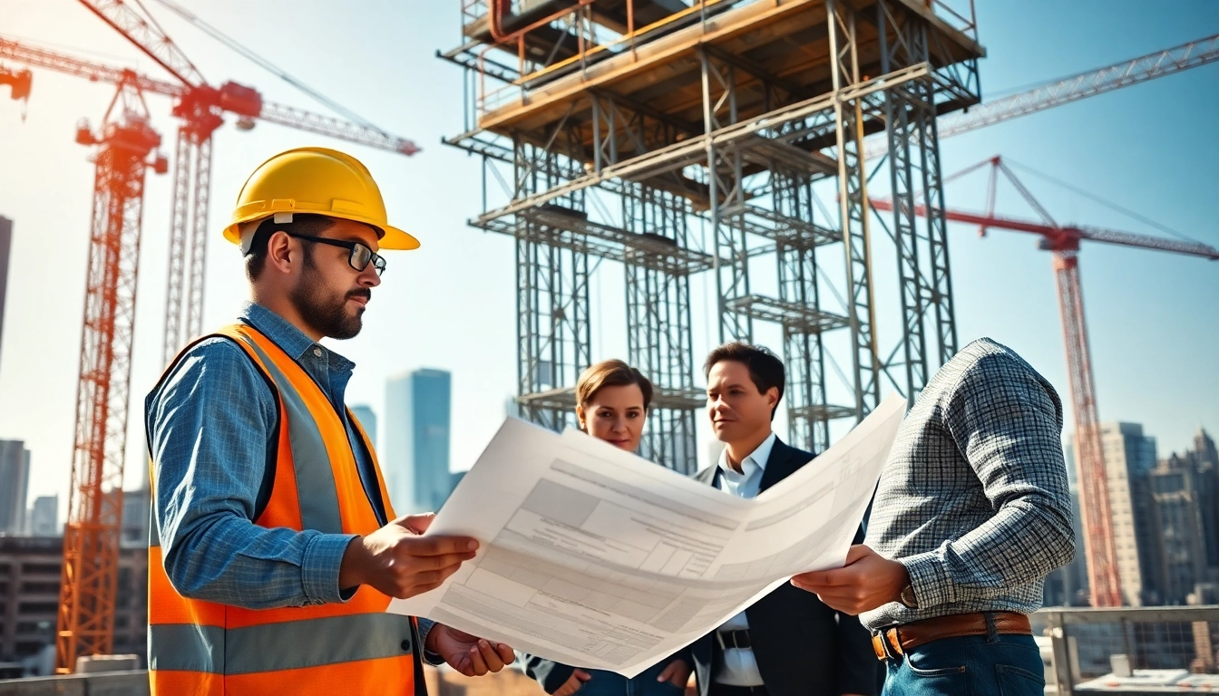 Manhattan Construction Manager coordinates activities at a dynamic construction site in NYC.