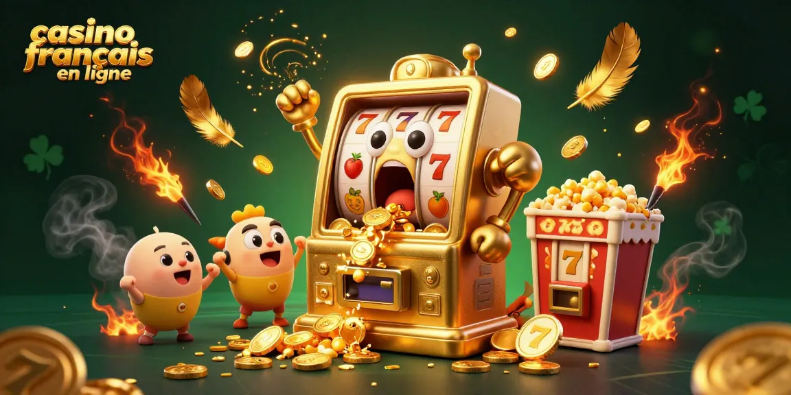 Les machines à sous animées gagnent en or dans un casino français en ligne vibrant et dynamique.